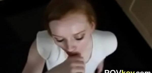 trendsRedhead Real Estate Agent Sucking Cock